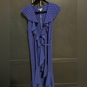 Max Studio Sleeveless Wrap Dress